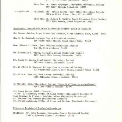 Wisconsin  Council For Local History     P. 4