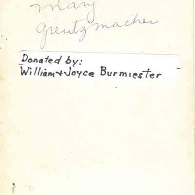  Mary Greutzmacher.