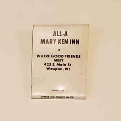 Matchbook, All-A Mary Ken Inn