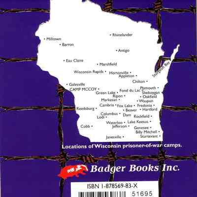 Back cover of book-Stalag Wisconsin