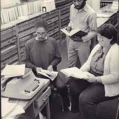 Photograph, Corrections, Wisconsin State Prison, Law Library