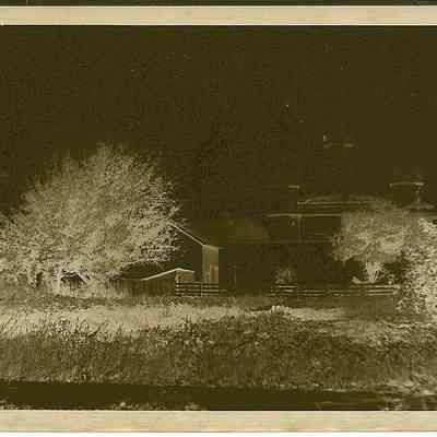 Negative of the end of the prison.