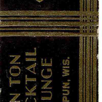 Matchbook, Bon Ton.