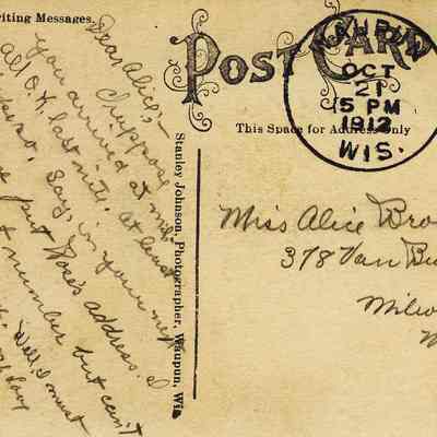 1 postcard from Judy Cole.