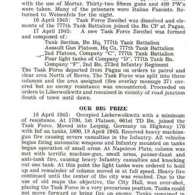 Page from The 777 Tank Battalion