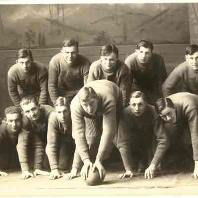 Postcard, Waupun High School Football Team of 1914