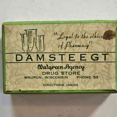 Pill Box, Damsteegt Drug Store, Pharmcy