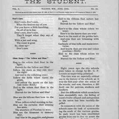 The Student vol3 #10 pg 137: Origformat: Other