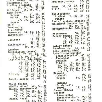 Page from book of History of Waupun Area Schools