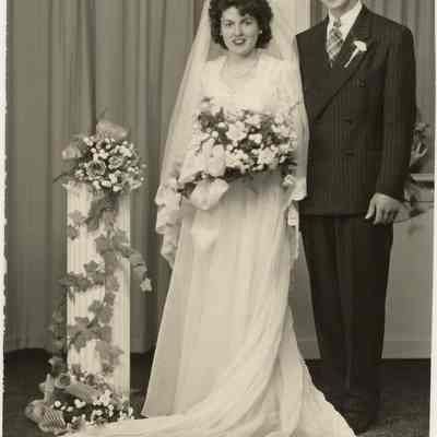 Photograph, Leo & Dorothy Planasch Wedding