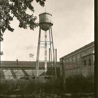 Photograph, Corrections, Wisconsin State Prison, Prison Water Tower, Negative