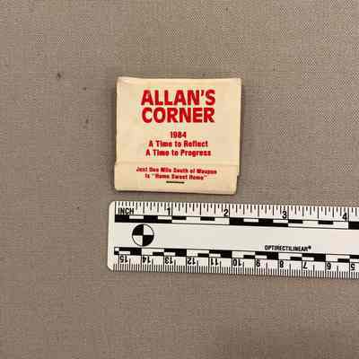 Matchbook, Allan's Corner