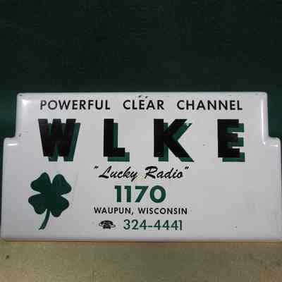 Clipboard, W L K E, 1170, Lucky Radio