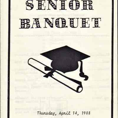 Waupun High School "Senior Banquet" (Apr 14 1988)