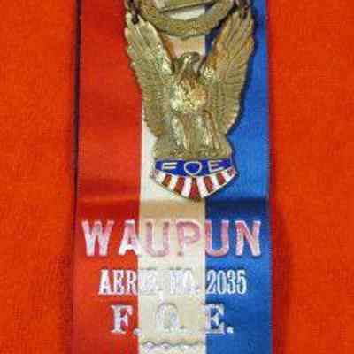 Badge, Ribbon, F.O.E., Aerie 2035