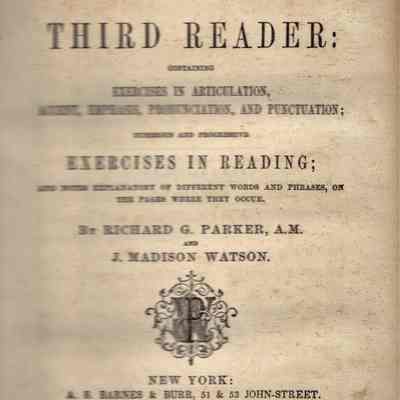 NATIONAL THIRD READER: Origformat: Other