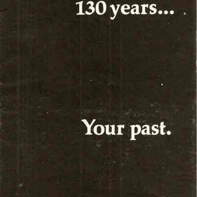 We've been saving something for more than 130yesrs