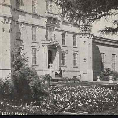 Postcard, Corrections, Wisconsin State Prison, Entrance