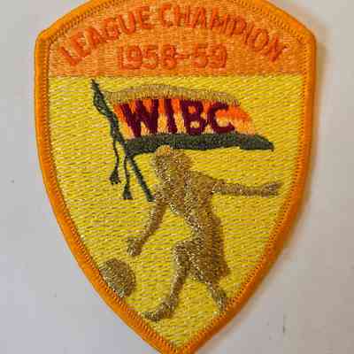 Patch, Bowling, WIBC, 1958-59, League Champion, Tulip Lanes, Liz Nitschke