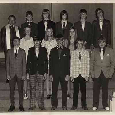 Photograph, UCC Confirmation Class 1974