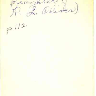 P. 112, Mrws. John Hargerink, with dog.
