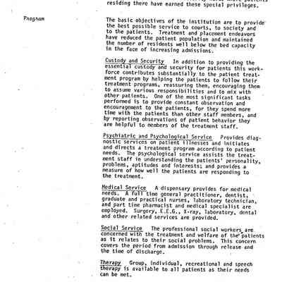 Page 2 of hisotrical info on Central State Hospital