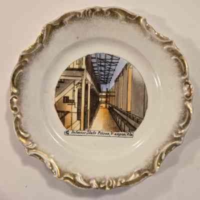 Souvenir, Dish, Interior, Wisconsin State Prison