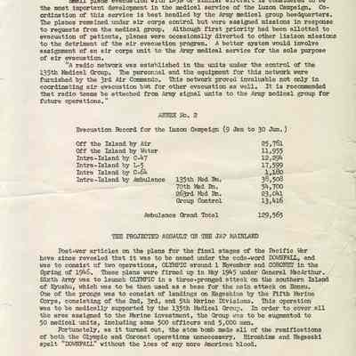 History of the 135th.