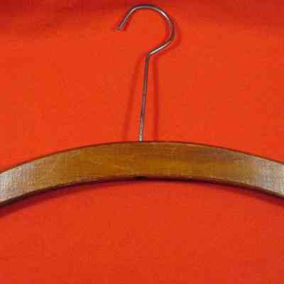 Back side of clothes hanger from Chris. Nielsen