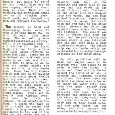 Page from Gold Rush Journal-Hillyer