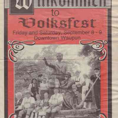 Program, Volksfest, 1995
