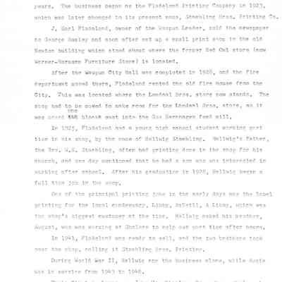 Staehling Bros. Printing Company, Inc.
