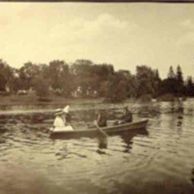Photograph, J.A. Kastein Jr., Harris Mill Pond, Cemetery