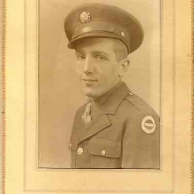 Cabinet Portrait, WWII, Wilton A Zick