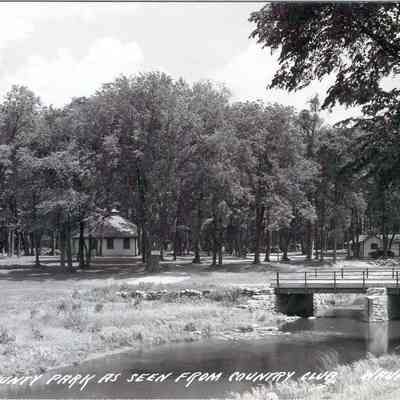 Postcard, Parks, Fond Du Lac County Park, Doe and Fawn, #C-241