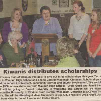 Kiwanis Scholarships