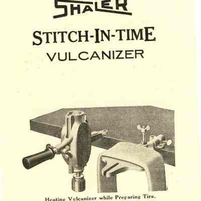 Booklet, Shaler, Stitch-In-Time Vulcanizer