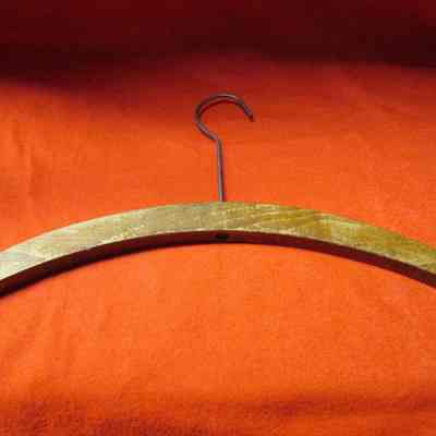 Back side of clothes hanger from Chris Nielsen's