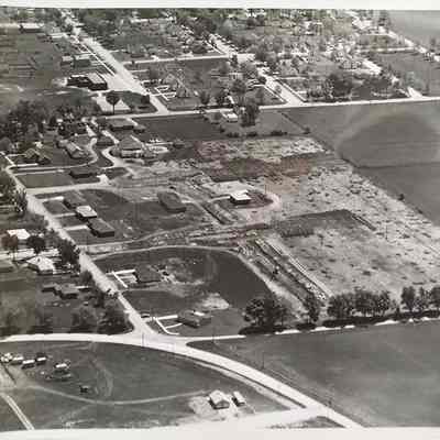 Waupun 1950's aerial photos.