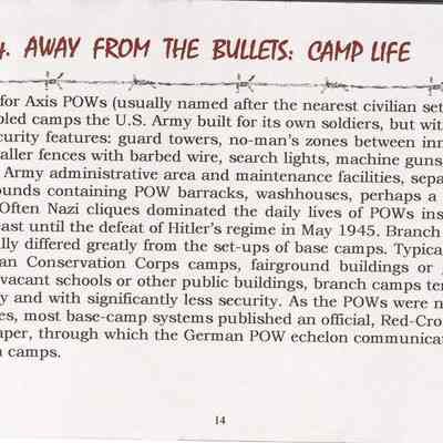 Page from book German POWs in Midwest