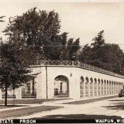 Postcard, Corrections, Wisconsin State Prison, #10