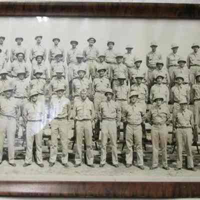 Black and white photo of 135th medical reg