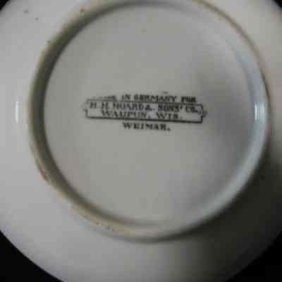 Pin dish from "Wisconsin State Prison, Waupun, Wis."