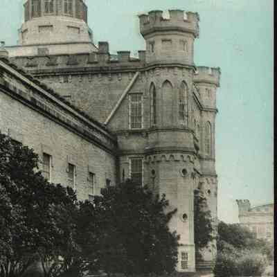 Postcard, Corrections, Wisconsin State Prison, Main Entrance, #17358