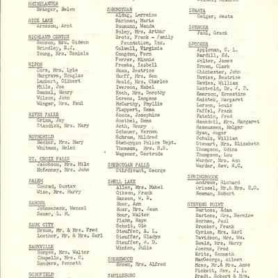 Membership List