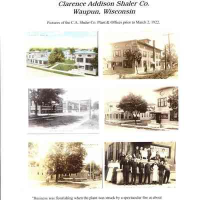 Pictures of the C.A. Shaler Co. Plant & Offices