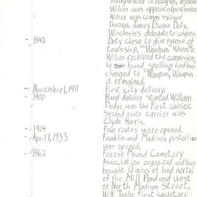 Page 9 timeline