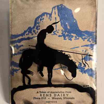 Advertisement, Dairy, End of the Trail, Rens Dairy