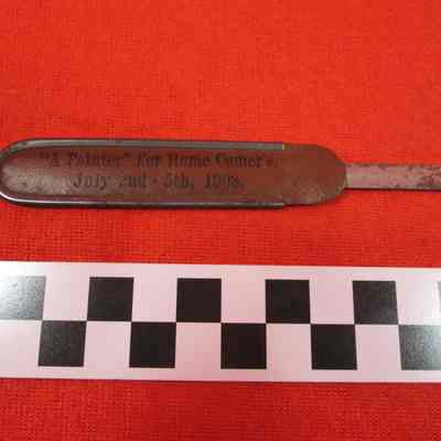 Fingernail File, C A Rank's