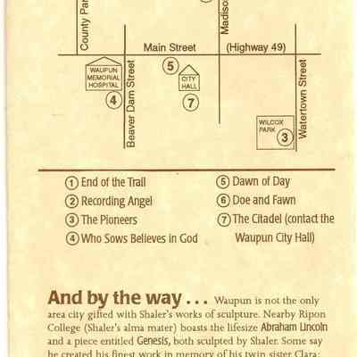 Map of the City of Sculpture
